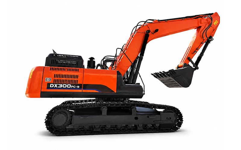 DX300PC-9 29,5 Tonluk Paletli Ekskavatör: Yüksek Güç, Büyük Kova Kapasitesi—Madencilik ve Hafriyat için Çok Yönlü Bir Cihaz